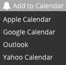 add to calendar options